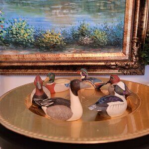 Avon Vintage Collectible Ducks Series 1983 Set of 6